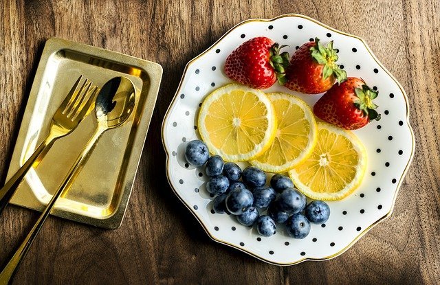 healthy plate of food