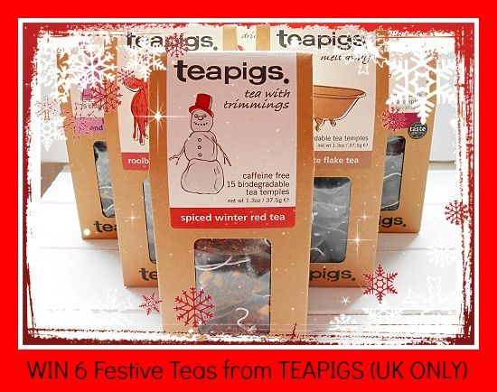 Review: Festive Tea from TEAPIGS (Competition Ended)