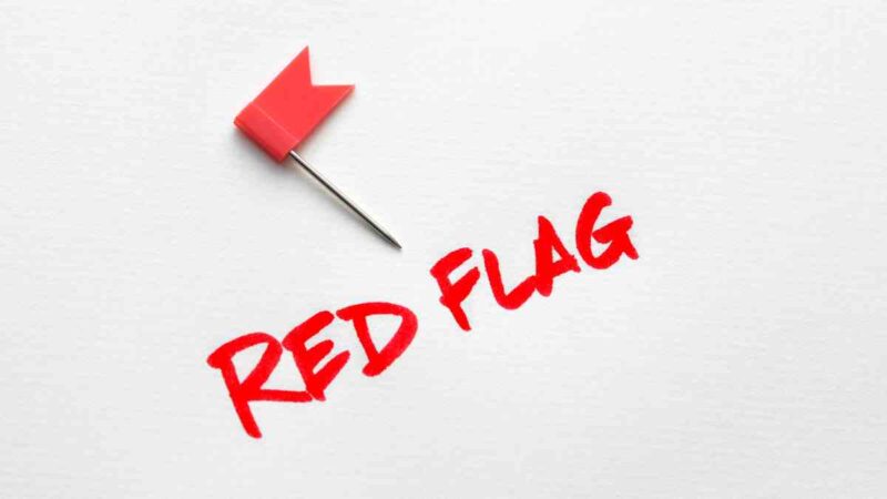 Ignoring Red Flags For Love