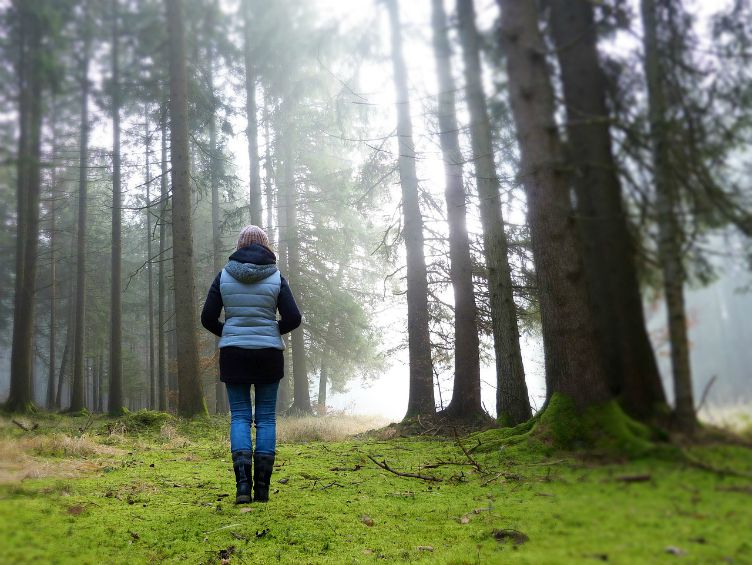 forest woman