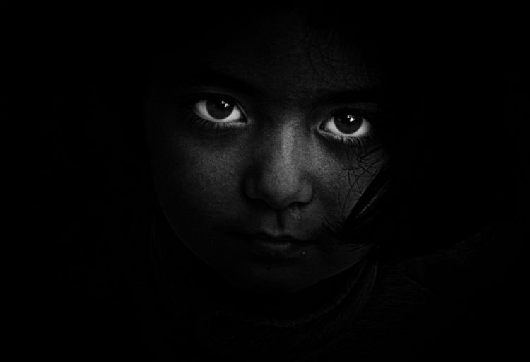 inner child dark eyes