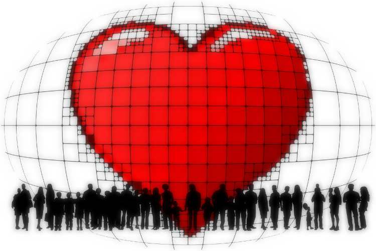 heart love people