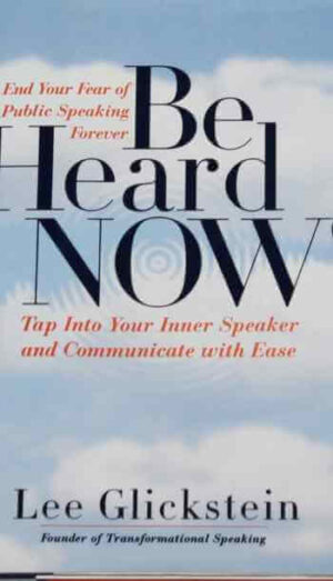 BE HEART NOW PUBLIC SPEAKING BOOK
