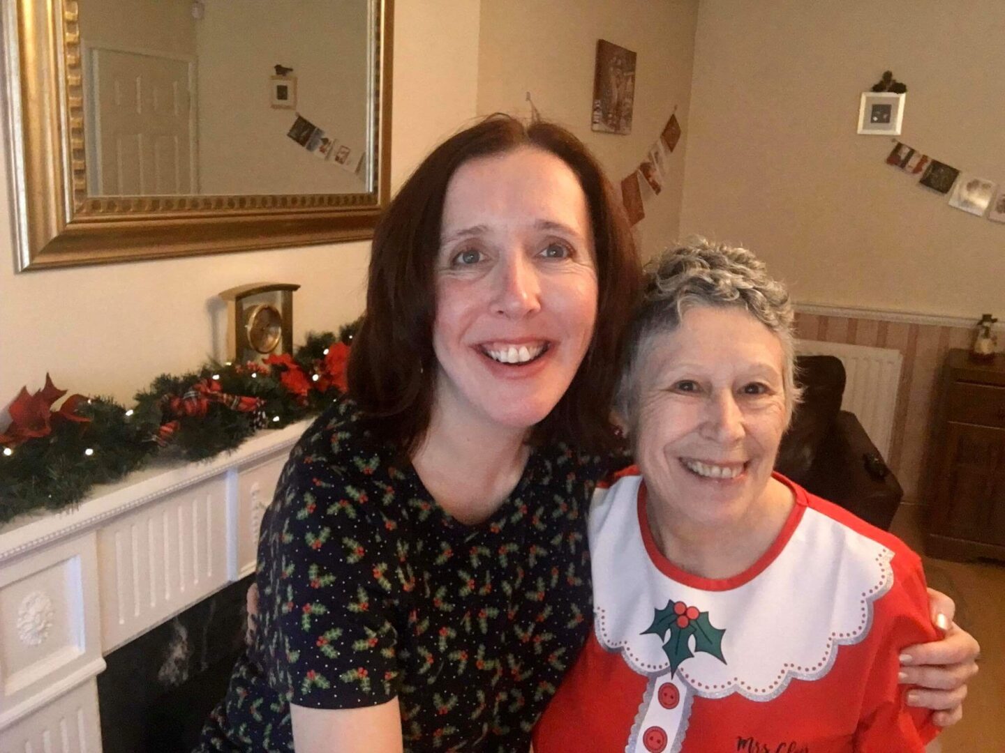 Kelly Martin and Margaret Martin Christmas